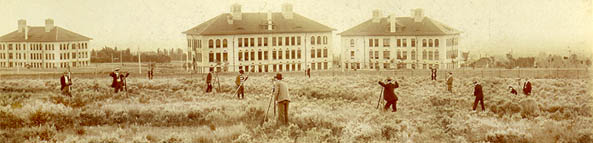 University of Utah buildings being constructed